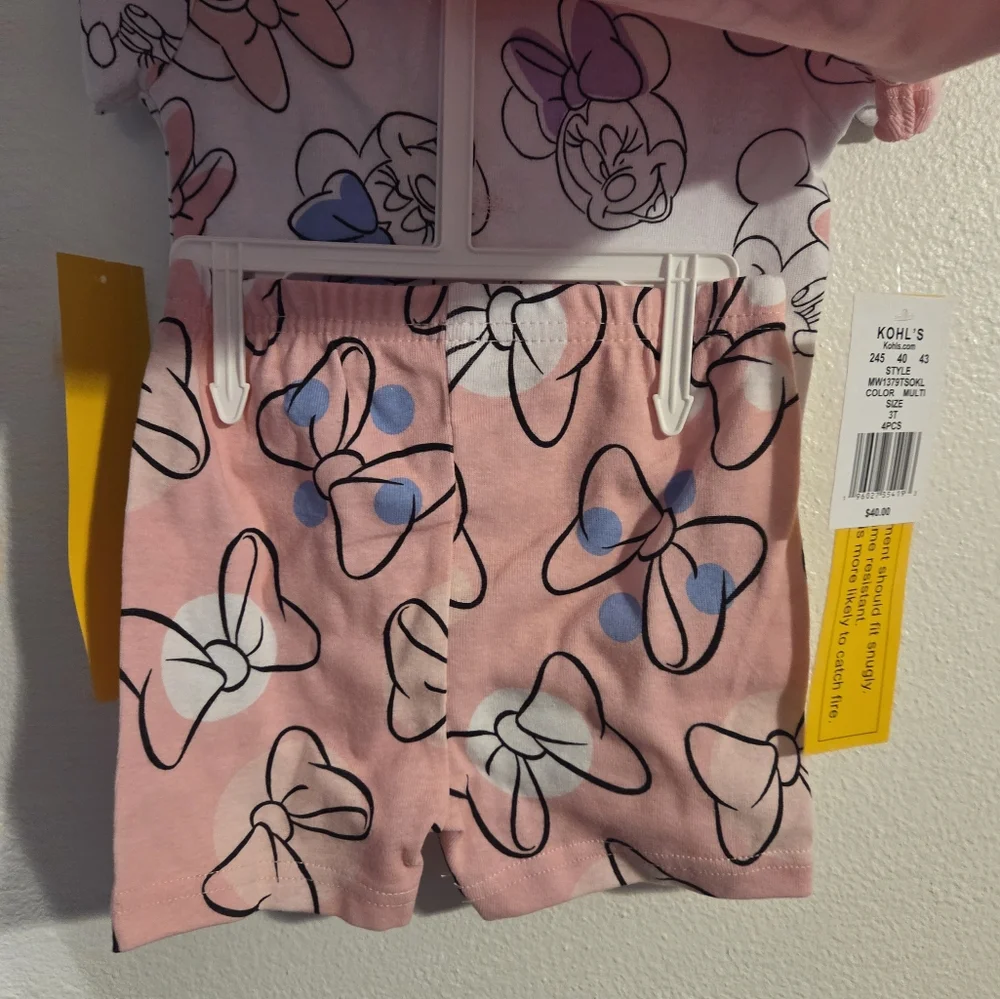 Disney Minnie Mouse Pj Set